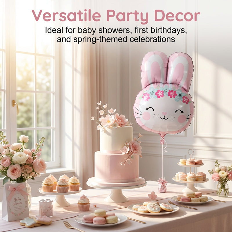 Colorful Easter cartoon animal foil balloons by Arenzza, featuring playful animal designs for kids' celebrations and gifts.