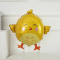 Colorful Easter cartoon animal foil balloons by Arenzza featuring playful designs, perfect for kids' celebrations and gifts.