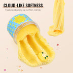 Arenzza fluffy cloud slime with cute charms, non-sticky kids' toy for sensory play and creative fun.