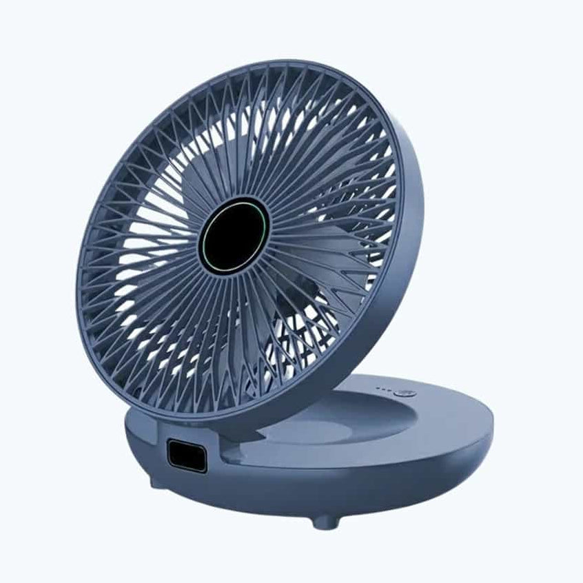 Aarenza EasyBreeze portable cooling unit with built-in night light, compact design, and sleek modern appearance for personal cooling.