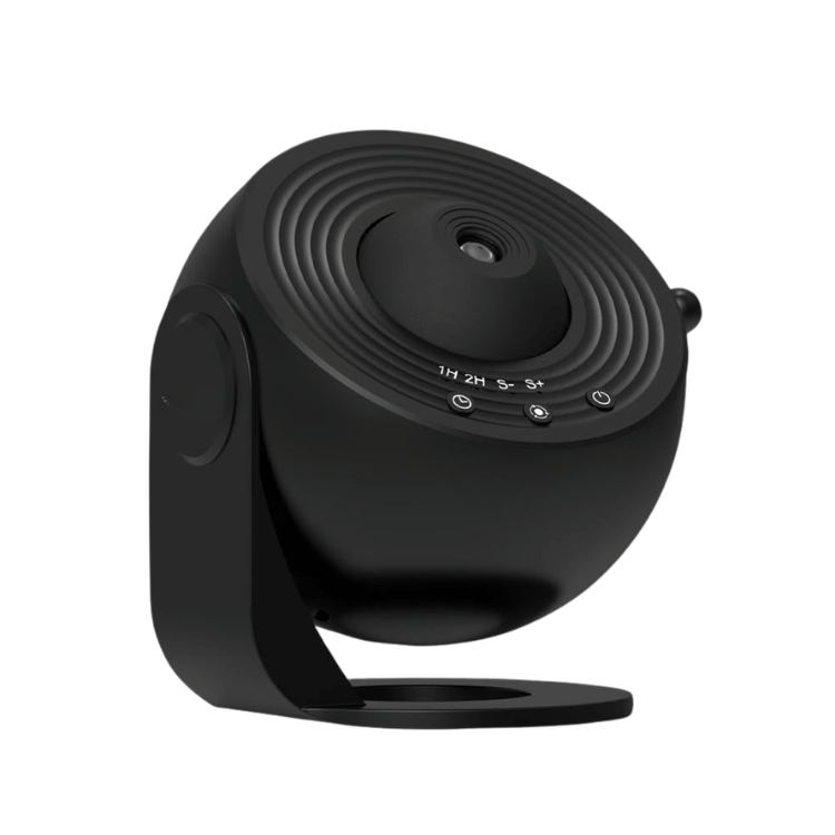 Arenzza HD Galaxy Star Projector displaying starry night sky projections with silent operation for a calming sleep environment.