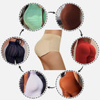 A pair of Arenzza women pull-up padding panties shown, featuring soft fabric and seamless design for comfort and support.