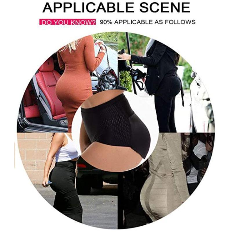 A pair of Arenzza women pull-up padding panties, soft and comfortable lingerie for women, shown in a neutral pose.