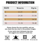 A women’s Arenzza pull-up padding panties set with two pairs, featuring seamless design and soft fabric for comfort.