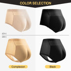A pair of Arenzza women pull-up padding panties in neutral color, showcasing smooth fabric and comfortable fit.