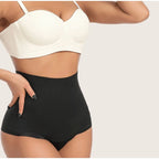 Women’s high waist flat belly shaping slimming panties by Arenzza, designed for tummy control and smooth silhouette.