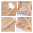 A pair of black high waist shaping panties for women by Arenzza, designed for waist slimming and tummy control.