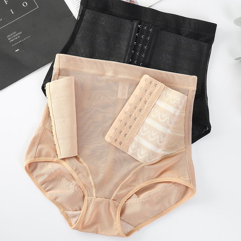 A pair of black high waist shaping panties for women from Arenzza, designed to provide tummy control and smooth silhouette.