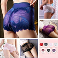 A pair of women’s silk lace handmade underwear by Arenzza, featuring delicate lace details and a comfortable fit.