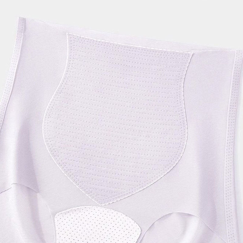 A pair of high-waisted, seamless elastic hip-lifting panties for women by Arenzza, shown on a neutral background.