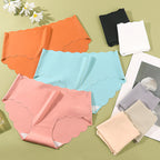 Women's seamless ice silk underwear by Arenzza, one-piece design, smooth and comfortable fit for everyday wear.