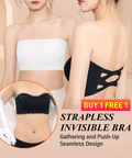 A women’s Arenzza strapless ice silk seamless anti-skid bra with smooth fabric and no visible straps for a comfortable fit.