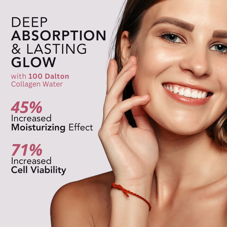 Pink collagen gel mask by Aurenza Shop, showing a smooth, pink facial mask with a gel-like texture and cooling appearance.