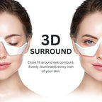 Aurenza Shop LumiLift™ Eye Perfector device emitting red light for under-eye skincare and anti-aging therapy.