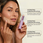 Aurenza Shop Stick Energy Duo with Shape Tape Concealer Stick and brush, featuring dual-ended makeup applicator and concealer in sleek packaging.