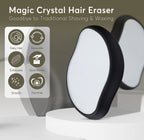Reusable crystal hair remover from Aurenza Shop, showing the sleek, handheld device used for gentle hair removal.