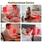 DeepTherapy™ 660/850 System by Aurenza Shop, showing the sleek device with control panel and treatment head for therapy sessions.