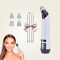 Aurenza Blackhead Remover Pore Vacuum Cleaner showing the device with suction head and control buttons on a white background.