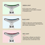 Aurenza Shop 3-in-1 mini facial toning and rejuvenation device with multiple attachment heads for skincare.