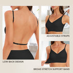 Aurenza Shop SkinHaven VersaForm seamless bra in nude, featuring smooth, unlined cups and adjustable straps for comfortable support.