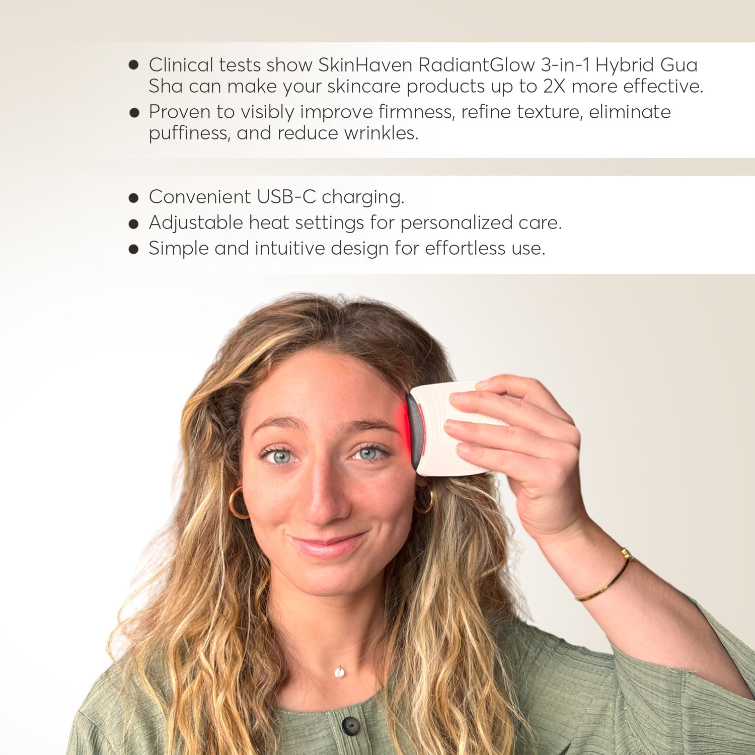 Aurenza Shop RadianceLift Pro 3-in-1 anti-aging sculptor device with sleek design and multiple treatment heads.