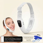 Aurenza Dermalea Smart Face Sculpting Device with 8 modes for double chin reduction and jawline definition.