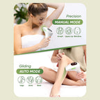 Aurenza Shop IPL Hair Removal Haven Pro device with sleek design and control buttons for at-home hair removal treatment.