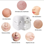 Aurenza Shop Face Mask Light Therapy Pro displaying a sleek, modern facial mask with LED light panels for skin treatment.