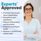 Aurenza Shop UNPREE™ Gum Therapy Gel tube, showcasing the product packaging and applicator for gum health treatment