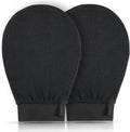 Aurenza Shop exfoliating glove body scrubbers, two soft, textured scrubbers for smooth, refreshed skin in a set of two.