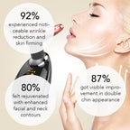 Aurenza Pro 3-in-1 mini facial toning and rejuvenation device with ergonomic design and multiple attachment heads for skincare benefits.