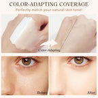 Aurenza Shop AURA™ Pro-Adapt Perfecting Veil in a sleek jar with applicator brush for smooth, radiant skin finish.