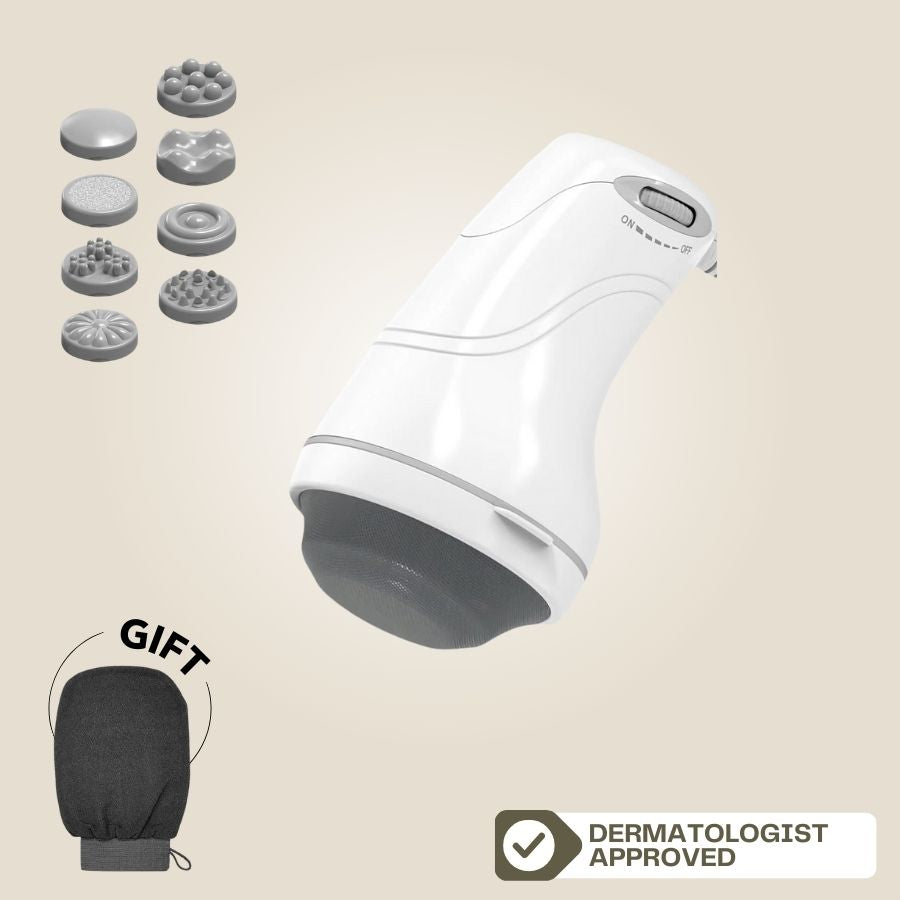 Aureza Shop SkinHaven Body Sculptor, a spa-grade device for lymphatic detox and anti-cellulite body contouring.