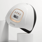 Aurenza Shop 380W Professional UV LED Nail Lamp for quick, efficient gel nail curing with sleek design and multiple light settings.