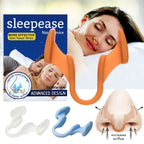 Aurenza Shop silicone nose clip for anti-snoring nasal dilation, designed to improve breathing and reduce snoring during sleep.
