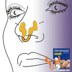 Aurenza Shop silicone nose clip nasal dilator for anti-snoring and easier breathing, designed to improve sleep and reduce snoring.