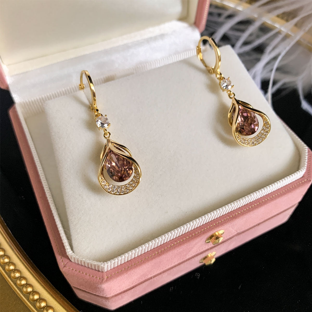 WIMAID™ Lymph Flow Magnetogen Earrings by Aurenza Shop featuring sleek silver-tone design with magnetic accents.