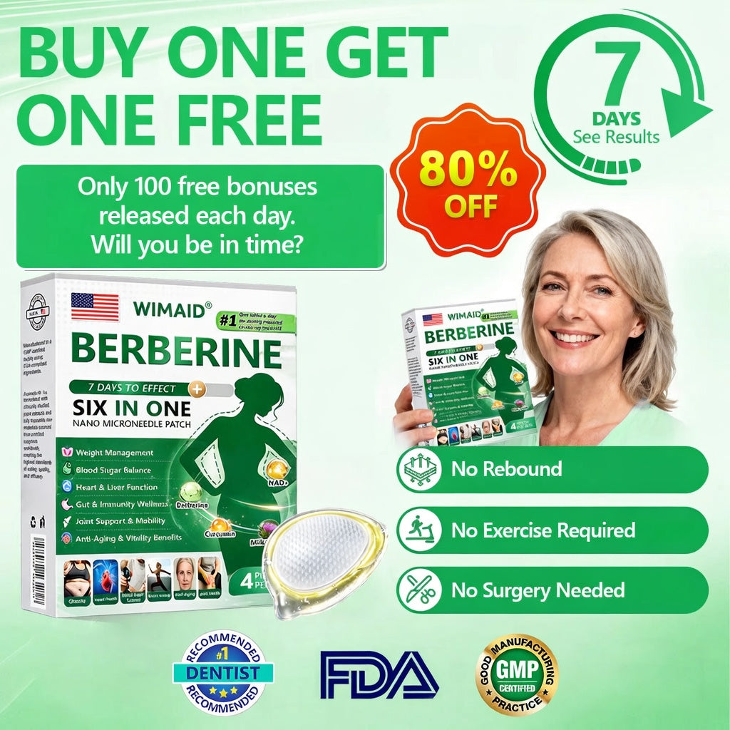Aurenza Shop USA Doctor Recommended 6-in-1 Nano Micro Needle Patch with colorful packaging and multiple micro-needles.