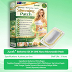 Aurenza Shop Wimaid Berberine 10-in-1 Nano Microneedle patch for skin rejuvenation and health, shown on a clean surface.
