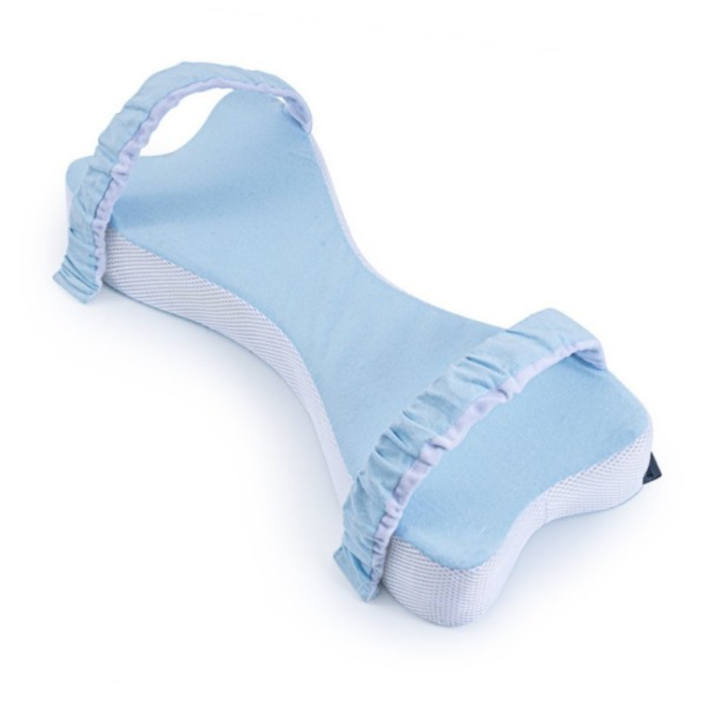 Aurenza Shop side sleeper leg pillow with contoured design for improved comfort and support during sleep.
