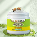 Aurenza Shop Bee Venom Joint and Bone Therapy Advanced Cream jar with label, showcasing the beauty skincare product.