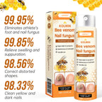 Aurenza Shop Unpree™ Kolirin Bee Venom Nail Fungus Spray bottle, showing the product label and spray nozzle for nail health treatment.