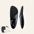 Aurenza ThermaLift 5-in-1 facial sculptor and cleanser device with sleek design, multiple treatment heads, and digital display screen.