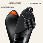 Aurenza ThermaLift 5-in-1 facial sculptor and cleanser device with silicone facial scrubber for deep cleansing and skin toning.