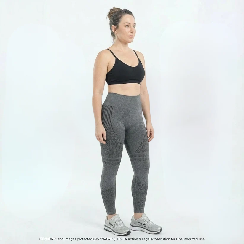 Aurenza Shop high waisted yoga pants with hip lifting design, quick-drying elastic material, and a snug fit for active wear.