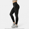 Aurenza Shop high waisted yoga tights with hip lifting design, quick-drying elastic fabric, suitable for active wear and workouts.