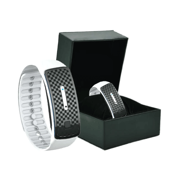 Aurenza Shop WIMAID Matteo Ultrasonic Body Shape Wristband Pro for body care, featuring a sleek wristband with control buttons.