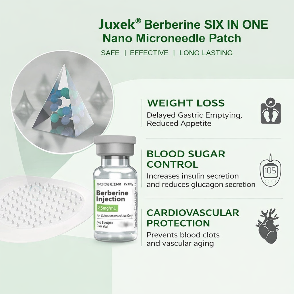 Aurenza Shop Wimaid® Berberine Slimming Microneedle Patch for weight management, shown with the patch and packaging.