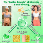 Wimaid® Berberine Slimming Microneedle Patch by Aurenza Shop for weight management, showing the patch on skin.