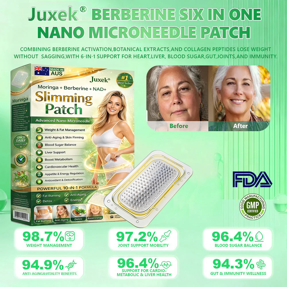Wimaid® Berberine Slimming Microneedle Patch by Aurenza Shop, showing the patch designed for weight management support.